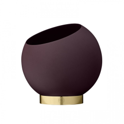 Květináč Globe Bordeaux 17 cm