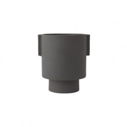 Kameninový květník Inka Pot Anthracite 16 cm