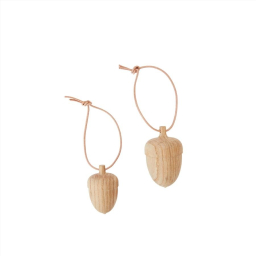 Závěsná dekorace Acorn Nature - set 2 ks