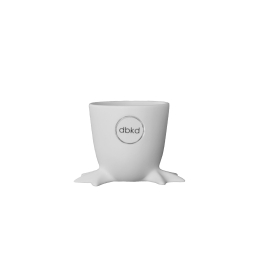 Stojánek na vajíčko Walking Egg Cup White