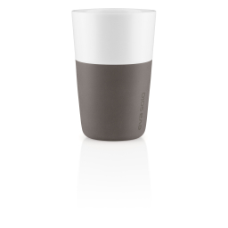 Set termohrnků Cafe Latte Taupe 360 ml, 2 ks
