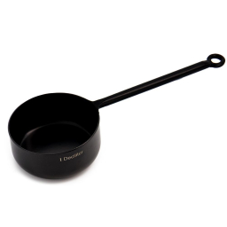 Kovová odměrka Decilitermatt Black