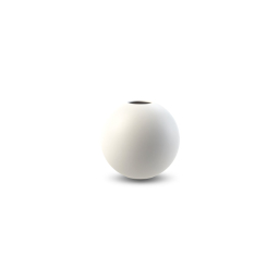 Guľatá váza Ball White 8 cm