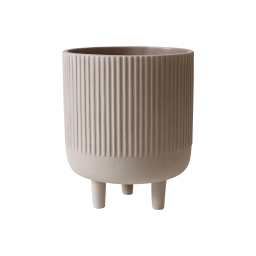 Květník na nožkách Bowl Terracotta Grey L
