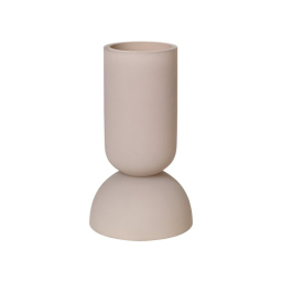 Skleněná váza Dual Vase Sand 22,3 cm