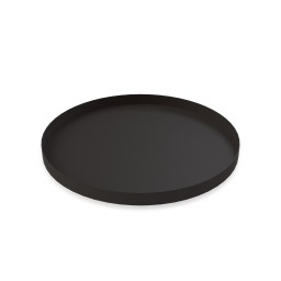 Tác Circle Black 40 cm