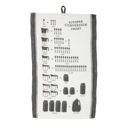 Bavlněná kuchyňská utěrka Kitchen Chart 70x45 cm