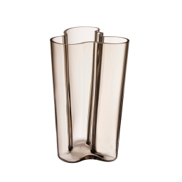 Skleněná váza Alvar Aalto Linen 25,1 cm