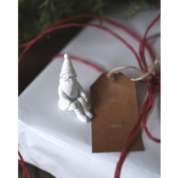 Vánoční dekorace Santa Nisse 6 cm