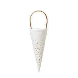Vánoční ozdoba Nobili White - 18,5 cm