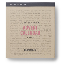 Vonné svíčky Advent Calendar - set 4 ks