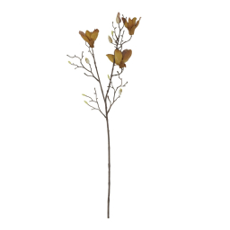 Dekorační větvička Mangnolia 85 cm