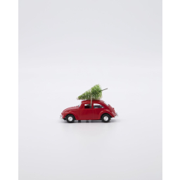 Vánoční autíčko Xmas Car Mini Red