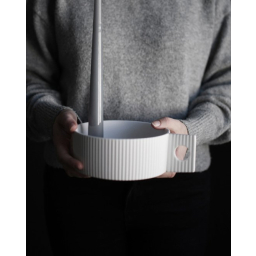 Keramický svícen Lidaby White 19 cm