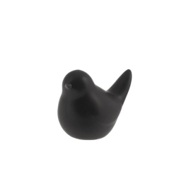 Keramický ptáček Herman Black L