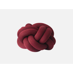 Dekorativní polštář Knot Bordeaux