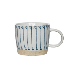 Porcelánový hrnek Rustic Stripes 250 ml 