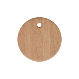 Dřevěné prkénko Yumi Round Oak 31,5 cm