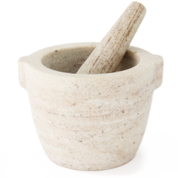 Mramorový hmoždíř s tloučkem Mortel 17 cm