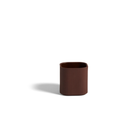Květináč Facade Herb Dark Terracotta 11x11 cm