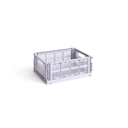 Úložný box Crate Recycled Lavender M