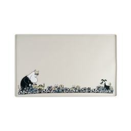 Silikonová podložka Moomin Grey 60x40 cm