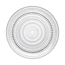 Skleněný talíř Kastehelmi Clear 25 cm