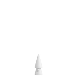 Keramická dekorace Santa Evert White 10 cm