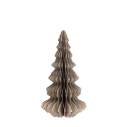Papírový vánoční stromeček Granstad Beige 20 cm 