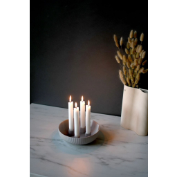 Keramický svícen Granholmen Jubileum Light Grey