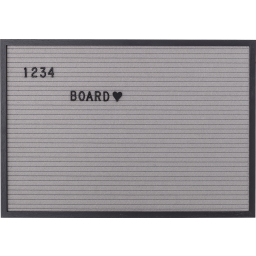 Plstěná tabule Notice Board s písmenky 25x18 cm