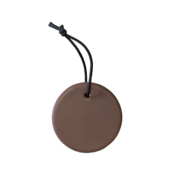 Keramická vánoční ozdoba Round Maroon