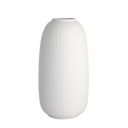 Keramická váza Aby Stripes White Tall 35 cm