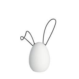 Keramická velikonoční dekorace Linnea White 14 cm