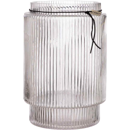 Skleněná váza Glasvas Stripes 28 cm