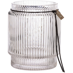 Skleněná váza Glasvas Stripes 15 cm