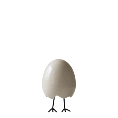Velikonoční dekorace Happy Feet Vanilla 12 cm                    