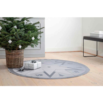                             Koberec pod stromeček Christmas Winter Grey 140 cm                        