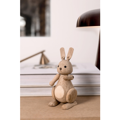                             Dřevěný zajíček Bunny Natural Oak                        