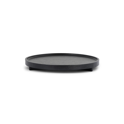 Tác na nožkách Elevate Black Stained Oak 30 cm                     