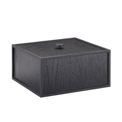 Úložný box Frame Black Ash 20x20 cm                    