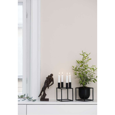                             Květináč Kubus Flowerpot Black 14 cm                        