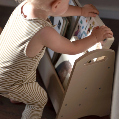                             Polička na knihy Book Holder Beige                        