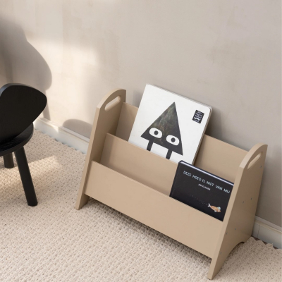                             Polička na knihy Book Holder Beige                        