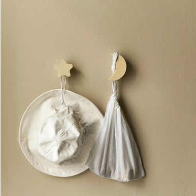                            Háčky Stars and Moons hooks Sand - set 4 ks                         