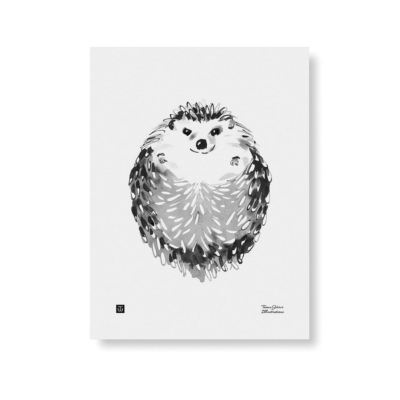 Plagát Hedgehog 30x40 cm                    