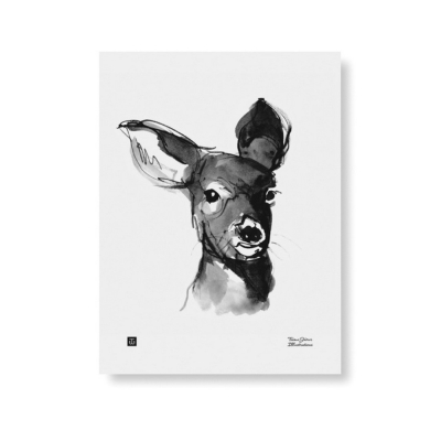 Plagát Charming Deer 30x40 cm                    