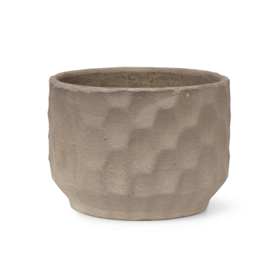 Kameninový květináč Gro Brown Sand 16,5 cm                    