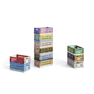                             Úložný box Crate Mix Colour Dark Blue S                        