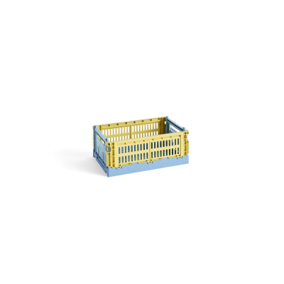 Úložný box Crate Mix Colour Dusty Yellow S                    